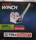 Tow Smart 600 Lbs. Manual Trailer Winch In. X 20 Ft. Capacity 2-WAY Ratchet New. Price: $14.29.