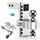 Tlvuvmo Drop Fits 2 Inch Receiver, 8 Trailer Hitch, Silver New. Price: $222.93.