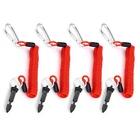 Gosknor 4PCS Trailer Breakaway Cables 6 Ft Heavy Duty Spring Towing Coiled Wire New. Price: $37.91.