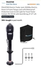 Polestar Electric Trailer Jack, 5000LBS Power A-frame Tongue Wi... New. Price: $139.99.