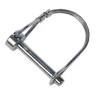 Jr Products 01094 1/4" Small Coupler Lock Pin With 1-3/8" Usable Length New. Price: $19.41.