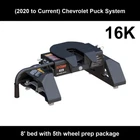 Curt E16 5TH Wheel Hitch For 2020-2025 Chevy Silverado 3500 Hd 8' Bed New. Price: $1051.95.