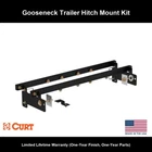 Curt 2007-2018 Gmc Sierra 1500 Double Lock Gooseneck Installation Brackets New. Price: $275.99.