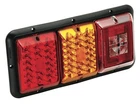 Bargman 84 85 Trailer Rv Triple Tail Light Red &amber Led Incndscnt Backup Black New. Price: $118.95.