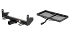 Curt Front Mount Trailer Hitch Receiver W/ Fixed Cargo Carrier Tray 300LBS 31221 New. Price: $471.99.
