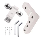 2" Receiver 6" Drop Adjustable Trailer Towing Hitch Dual Ball Mount 5,000LBS New. Price: $76.53.