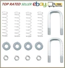 Curt 66113 Gooseneck Safety Chain Anchor U-bolt Kit New. Price: $34.68.