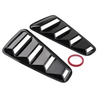 Car Window Louvers Quarter Ford Mustang 2005-2014 Side Panel Black New. Price: $25.99.