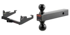 Curt Trailer Hitch Tow Cargo Package 2IN Receiver & Dual Ball Mount 14018-45660 New. Price: $466.99.
