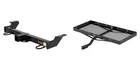 Curt Front Mount Trailer Hitch Receiver W/ Fixed Cargo Carrier Tray 300LBS 31180 New. Price: $442.99.