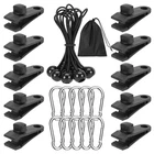 Zuplo Clips Heavy Duty Lock Grip, 10 Pack Nylon Tarps Clamps 3IN*1IN New. Price: $31.99.