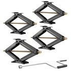 Rv 5000 Lb 30" Stabilizer Leveling Scissor Jacks With Handle Trailer 4 Pack New. Price: $184.95.