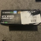 Rhino Usa E-track 4 Wheel Chock Tie Down Trailer Tire Strap Kit For Atv Utv Rtv New. Price: $109.95.