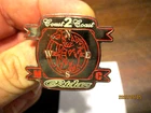 Coast 2 Riders Mc Vest Lapel Screw Back Chrome Quality Made Pin Used. Price: $18.00.