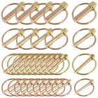 Glarks 30PCS Heavy Duty Lynch Pin Assortment Kit For Farm Tractors Trailers Truc New. Price: $22.19.