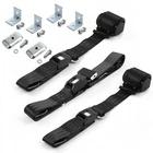 Buick Roadmaster 1957 - 1958 Standard 2PT Bk Bench Seat Kit W/brackets 3 Belts New. Price: $195.50.