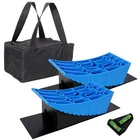 8PCS Leveling Blocks Kit Curved Wheel Levelers Travel Trailer Motorhome Blue New. Price: $44.00.