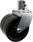 Jeremywell 6" Trailer Tongue Jack Double Caster Wheel 2000LBS Black, Silver New. Price: $38.06.