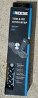 Reese Tow & Go Hitch Step Heavy Duty Aluminum 500LB Capacity New. Price: $34.00.