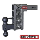 Geny Megaduty 10K 7.5" Drop 2" Adjustable Hitch Pintle Dual Ball 1.5K Tw Truck New. Price: $319.95.