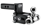 B&w TS10047B Stow Adjustable Mount Tri-ball, 3" Drop New. Price: $209.99.