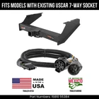 05-07 Ford F250 Sd Trailer Hitch W/ 4 Pin Wiring Fit Uscar Plug Curt 20K New. Price: $555.99.