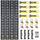 Tie-down Rail Kit 30PCS 5FT E-tracks Set With Durable Polyester Straps New. Price: $126.99.