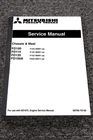 Mitsubishi FD150A Forklift Chassis & Mast Shop Service Repair Manual 60011-UP Good. Price: $113.58.