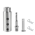 Dgzmjj Trailer Jack Drill Adapter, 1 Inch Drive Shaft Compatible, Silver New. Price: $29.99.