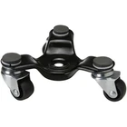 Grip 3-WHEEL Mover's Dolly 160LB. Capacity 7 X 2 H, Black New. Price: $21.11.