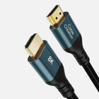 Hdmi 2.1 Cable 10FT 3M Pacific Blue Ultra 8K 60HZ / 4K 120HZ - CC1083 New. Price: $10.00.