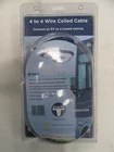 Blue Ox 4 To Wire Coiled Cable BX8861 Trailer Rv New. Price: $69.95.