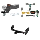Curt Class Towing Kit Trailer Hitch, Wiring, Ball Mount - 13323, 55513, 45836 New. Price: $289.99.
