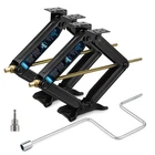 Rv Stabilizer Scissor Jacks 24" 7500LBS Heavy Duty Leveling Kit W/ Crank & Drill New. Price: $77.18.
