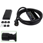 7 Way Plug Inline Trailer Cord With Gang Junction Box 12 Feet New. Price: $32.63.