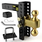 Tirol Adjustable Trailer Hitch - Fits 2'' Receiver, 8 Inch Drop/rise Hit... New. Price: $138.90.