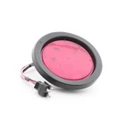Peterson V826KR-7 4" Round Red Led Stop Turn Tail Light Grommet Mount Kit New. Price: $14.24.