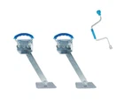 Ark DDS600 Drop Down Corner Steadies 600MM - Set Of 2 With Winding Handle New. Price: $169.53.