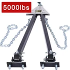 5000LBS Bar Adjustable Towing Bumper Mount W/ Chains Fits 2" Ball Hitch New. Price: $63.99.