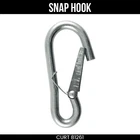 Curt Snap Hook Trailer Safety Chain Carabiner Clip 3/8 Diameter 2000 Lb 81261 New. Price: $27.99.