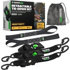 Rhino Usa Retractable Ratchet Straps 2"X10' 2-PACK, Heavy Duty New. Price: $59.99.