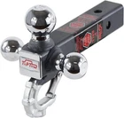 Toptow 64012 Trailer Tri Ball Hitch Mount With Beast Hook Chrome Fits For 2... New. Price: $55.99.