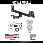 For 17-22 Toyota Prius Prime Trailer Hitch 4 Pin Wiring 2" Ball Fits Curt 2K New. Price: $342.99.