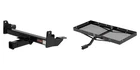 Curt Front Mount Trailer Hitch Receiver W/ Fixed Cargo Carrier Tray 300LBS 31109 New. Price: $419.99.