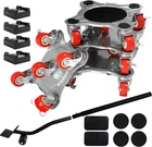 Upgrade Large Furniture Dolly & Rollers Mover With 5 Wheels, Carbon New. Price: $101.50.