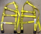 Tiedown Straps Yellow Tow Dolly Wheel Net Set Flat Hooks Will Fit Stehl New. Price: $39.99.