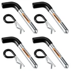 Topshine Trailer Hitch Pin & Clip 4 Pack, 5/8 Inch Diameter With Rubber-coate... New. Price: $26.62.