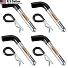 Topshine Trailer 5/8 Inch Diameter, 3-1/2'' Effective Length, Silver-black New. Price: $27.66.