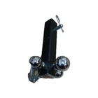 Toptow 64011HP Trailer Tri Ball Hitch Mount With Beast Hook Chrome New. Price: $139.99.