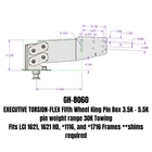 Gen-y Hitch Executive Torsion-flex Fifth Wheel King Pin Box 30K GH-8060 New. Price: $1434.09.